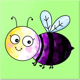 Enbee. Nonbinary bee. Posters and Art